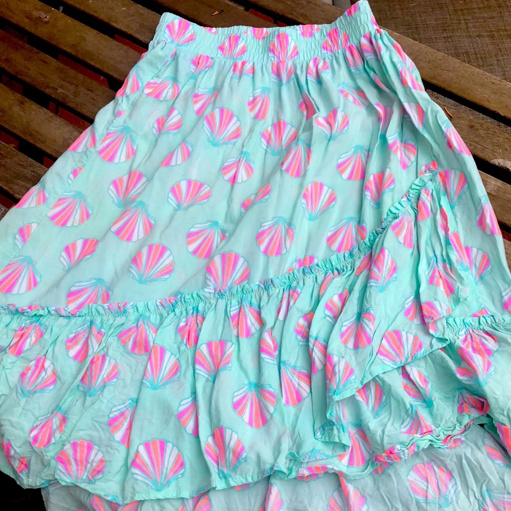 Beautiful Beach Skirt with seashell’s